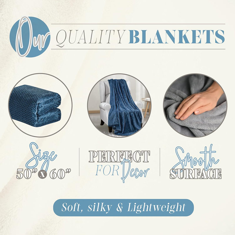 Plain Weave / Muslin Throw Blanket