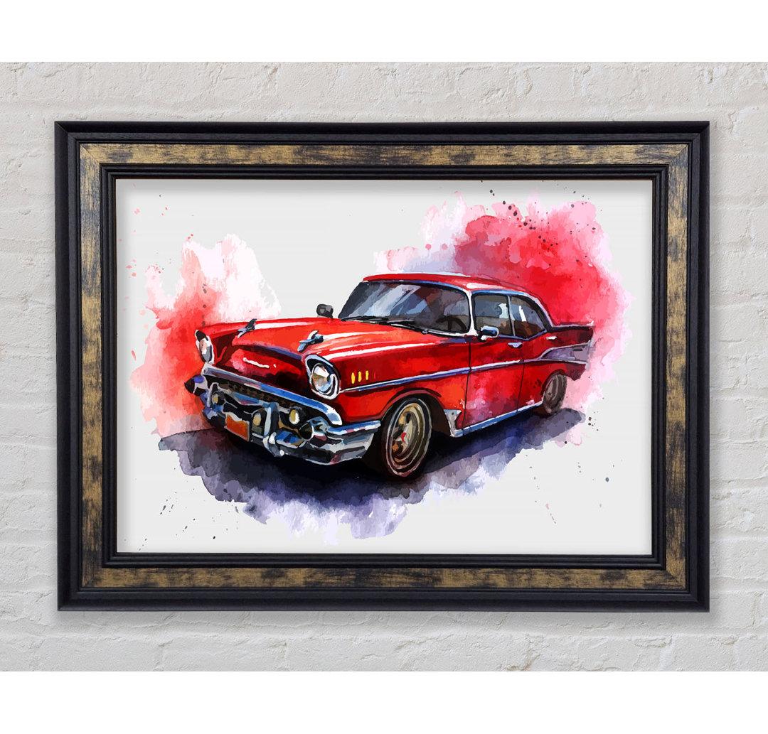 Chevrolet 1950's Classic - Einzelner Bilderrahmen Kunstdrucke