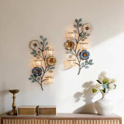 Décoration murale bougie