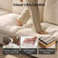 Causeuse modulaire en mélange de duvet moderne à 2 places 2 places, housses lavables, assemblage sans outil-131507354