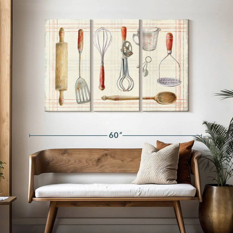 Senne Floursack Kitchen IX, 32" H x 50" W