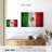 Borges Rustic Mexico Flag-107840167