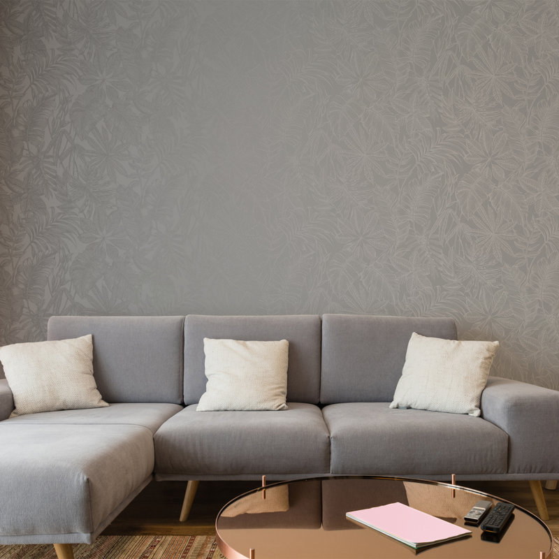 Superfresco Tropic Archive Grey Wallpaper