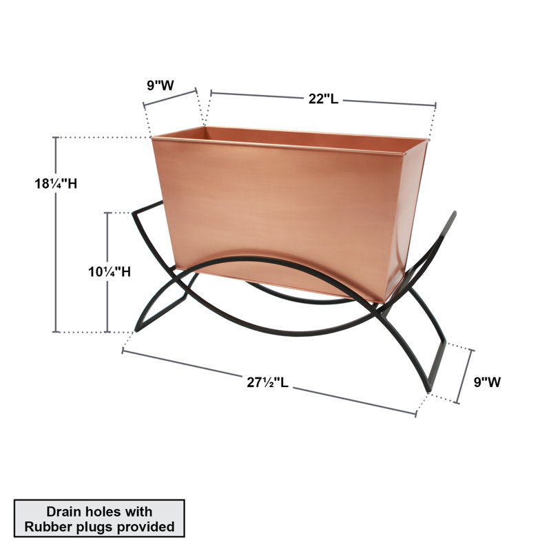 Metal Pot Planter