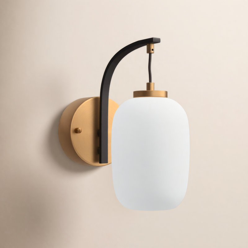 Kace Steel Armed Sconce