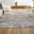 Bille Marbled Abstract Beige/Ivory Rug-248163562