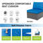 Ensemble de conversation modulaire avec coussins 7 pièces-452256054