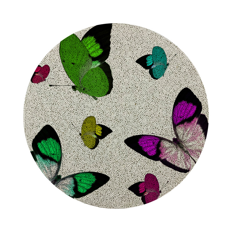 Napperon Butterfly, Vert acide