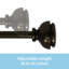 Armbruster réglable en fer 0,625 po-294151093-294151095