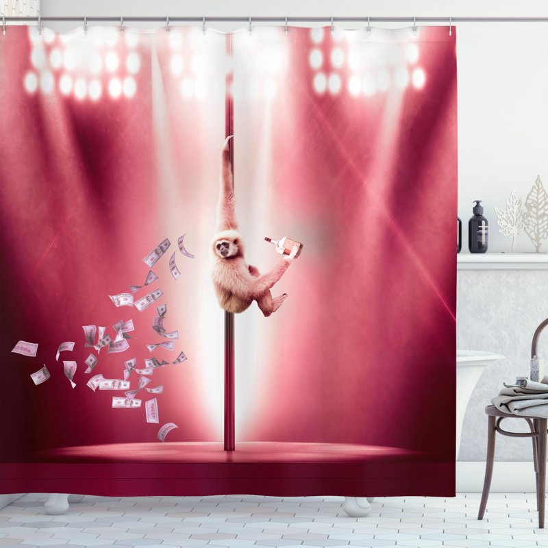Aleyla Shower Curtain with Hooks Included
