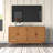 56.8" W Solid and Manufactured Wood TV Stand-2020493059