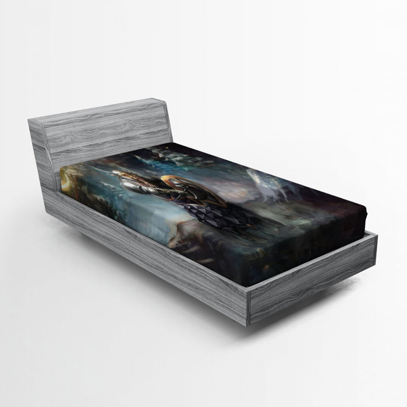 Microfiber Fitted Sheet, Twin Fitted Sheet