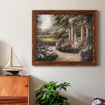 Rose Garden II - cadre photo, impression sur toile