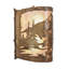 2 - Light Flush Mounted Sconce
