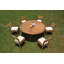Jones Outdoor 7 - Piece Teak Dining Set-414561123