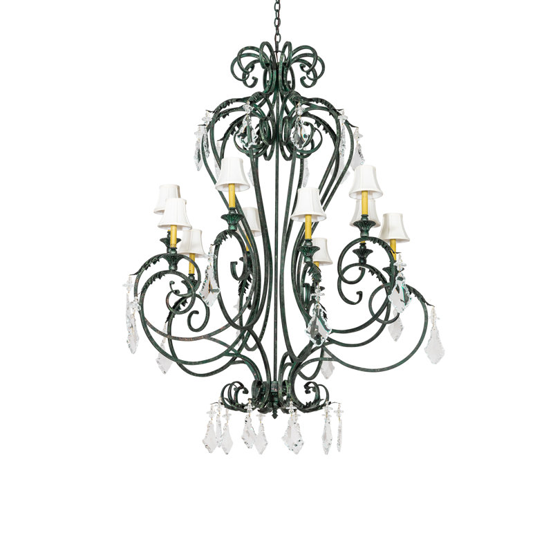 52" Wide Josephine 10 Light Chandelier
