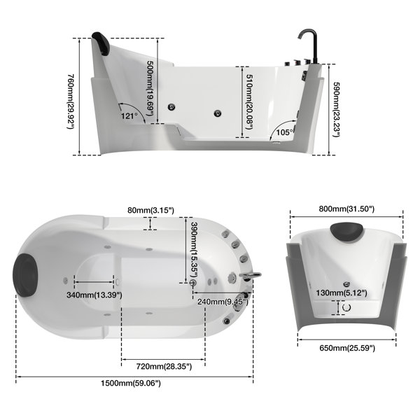 Dimensions du produit