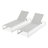 5-Level Adjustable 2-Piece Outdoor Chaise Lounge-1001597977-1001597982