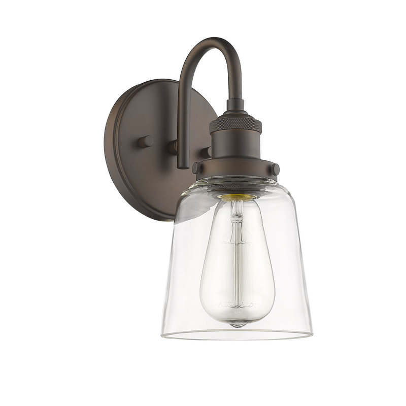 Ceresco Armed Sconce, Bronze