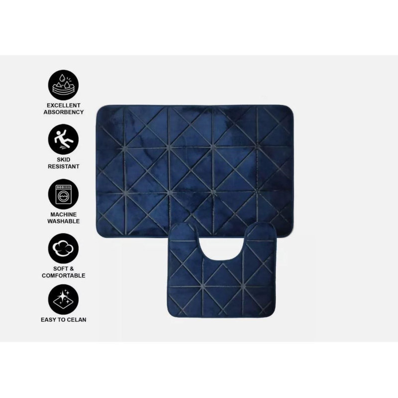 Azyria Memory Foam Bath Mat