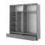 Tengan 2 Door Manufactured Wood Wardrobe-47415421