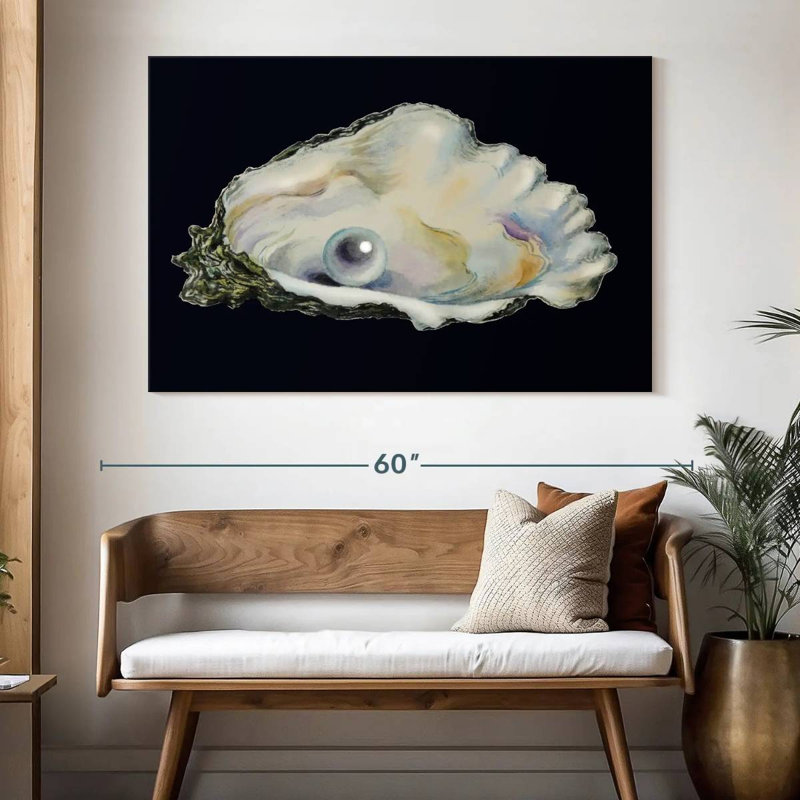 Pearl In Shell, 34" H x 51" W