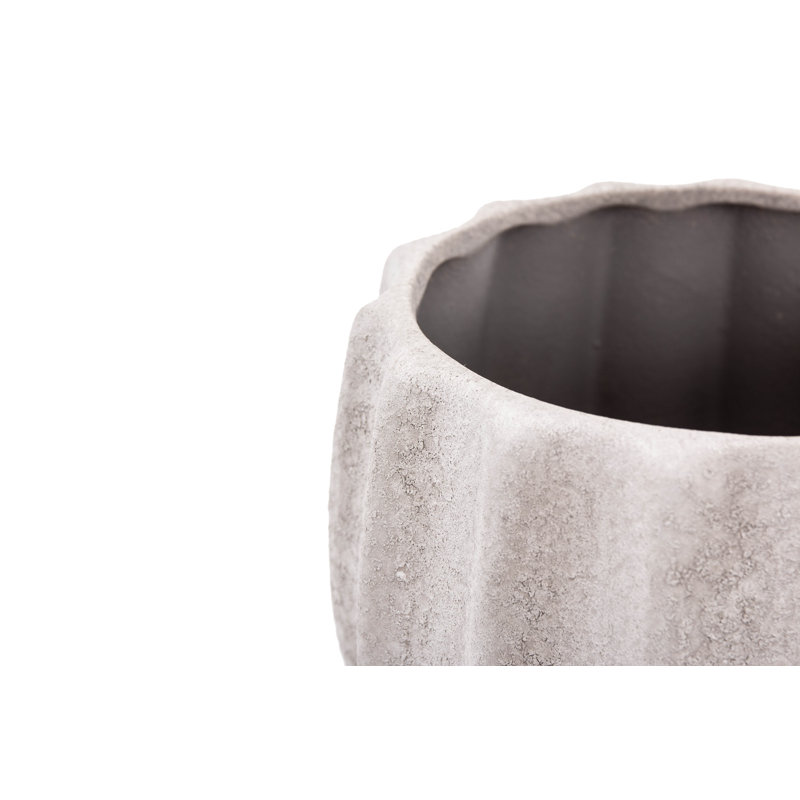 Stoltz Ceramic Pot Planter, 17cm H x 21cm W x 21cm D