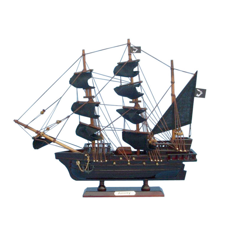 Bateau de modèle de pirate Thomas Tew's Amity