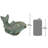 Handcrafted Outdoor Weather Resistant Sculptural Fountain