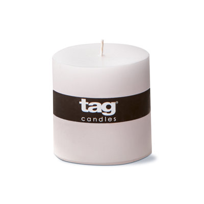 Unscented Pillar Candle