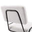 Chaise de bureau en velours côtelé Corduroy