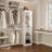 Elegant Wardrobe Tower With Slide-Out Organizers