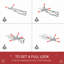 Sapin de Noël artificiel enneigé avec branches réalistes, 61 pommes de pin et 800 pointes