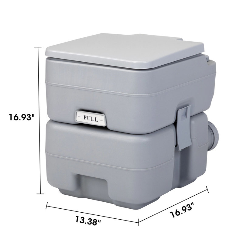 Toilette ronde 3 pièces 3 GPF (siège non inclus)