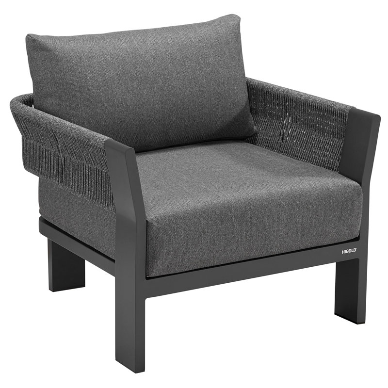 Outdoor 5 - Piece Conversation Set, Dark Gray