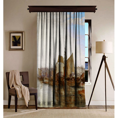 Rideau en polyester Brickhouse