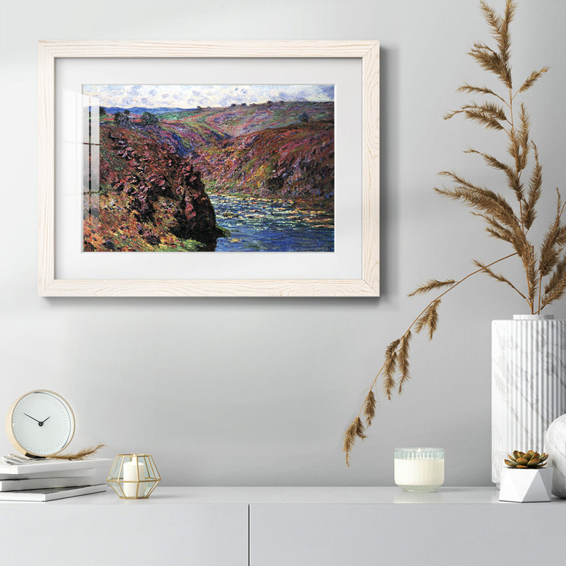 Les- Rustic, reproduction encadrée encadrée, Blanc, H 18 po x l 26 po x P 1,5 po