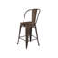 Aemtenan Counter Stool with Metal Frame-787616214