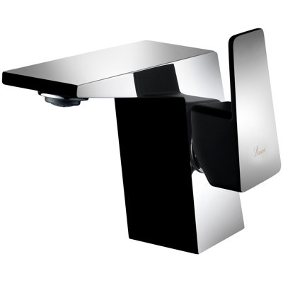 Single-Hole Single-handle Bathroom Faucet with Drain Assembly