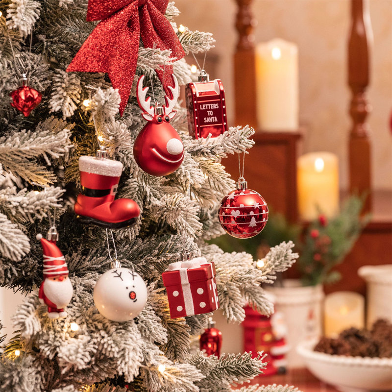 7cm Holiday Shaped Ornament