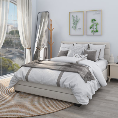 DeHond Upholstered Platform Storage Bed