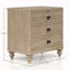 Table de chevet avec finition sable