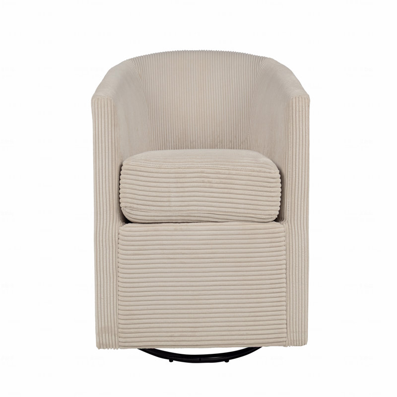 Fauteuil pivotant, Beige