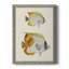 Jaune et gris poisson I, toile encadrée de qualité supérieure - prête à être accrochée-361955753-361955757
