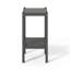 Table d'appoint d'extérieur carrée Mkiyah L 18,45 po x l 18,45 po-93539309