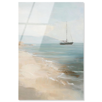 «Lone Sail I», reproduction d'art acrylique sur toile par Art Remedy