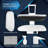 SpeedyPress 22 Inch Steam Press Iron with Custom Stand