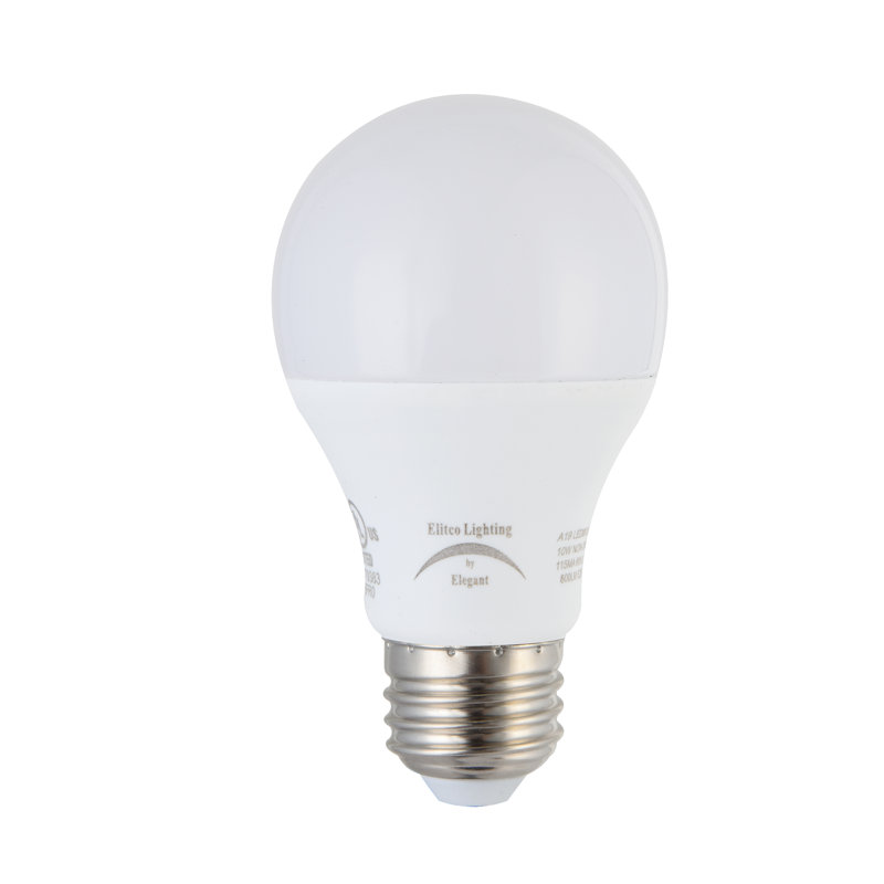 Ampoule Chelston 10 W (équivalent à 60 W), DEL A19, à intensité variable, blanc chaud (2 700 K) E26 / culot moyen (standard)