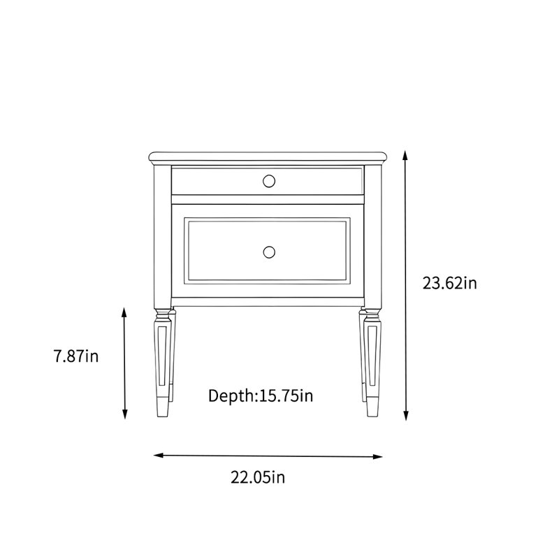 Armoire de chambre à coucher, Gris