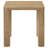 Solid Plinth End Table